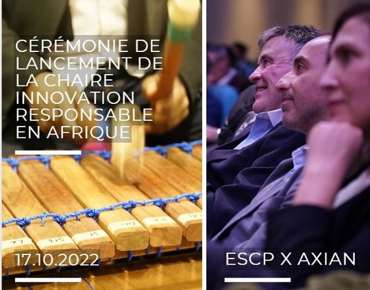 ESCP X AXIAN Chaire Innovation Responsable en Afrique