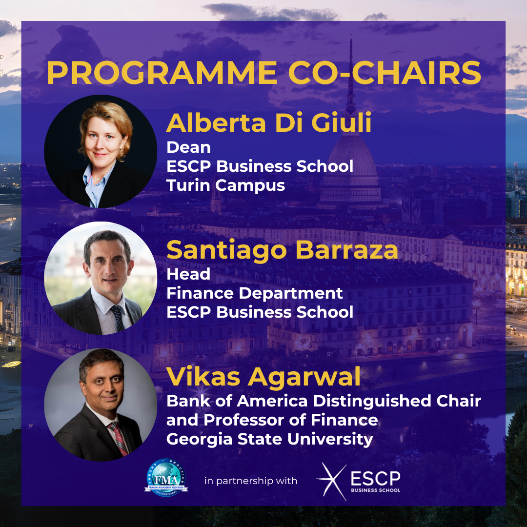 2024 FMA European Conference Programme co-chairs