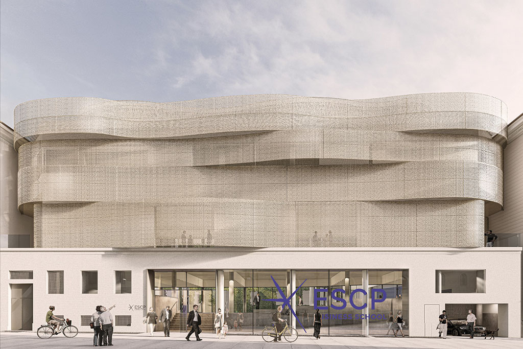 ESCP Turin Campus - Real Estate Project - front view