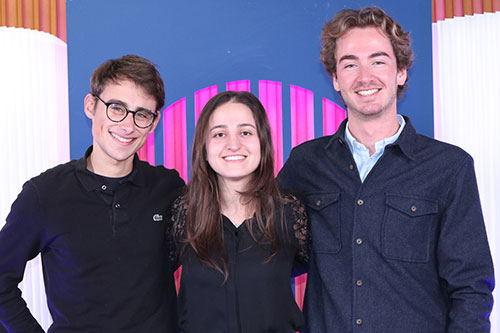 Paul, Élise et Ambroise - Cuteo Team (Prix Innover & Entreprendre 2024)