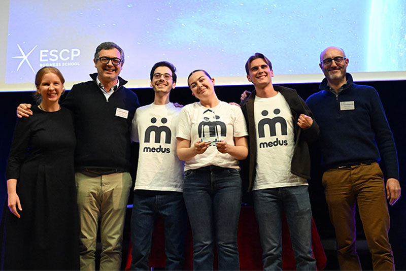 Pablo, Alison et Ghali - Medus Team (Prix du public du Prix Innover & Entreprendre 2024)