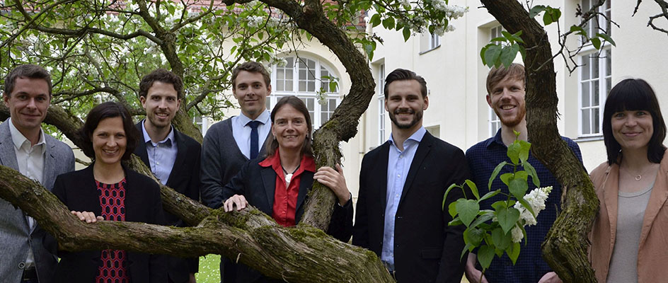 Team picture of  the Environment and Economics chair