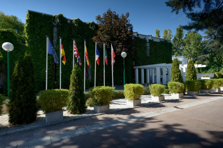 Madrid Campus front vue, ESCP