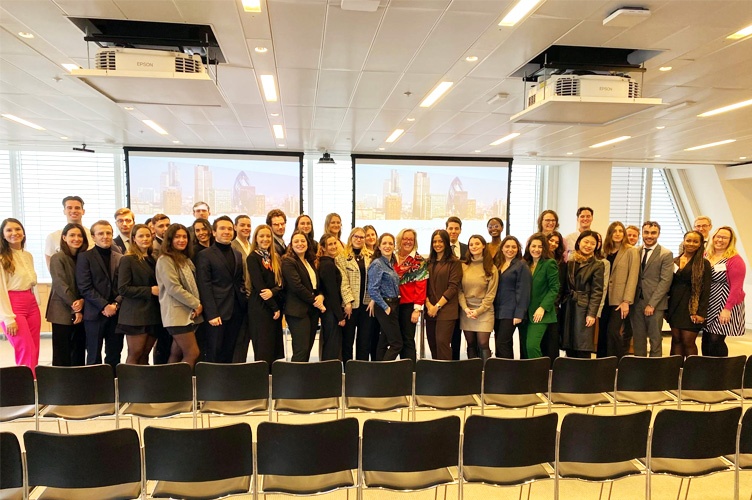 ESCP MSc in International Business Law & Management students visit global law firm in London