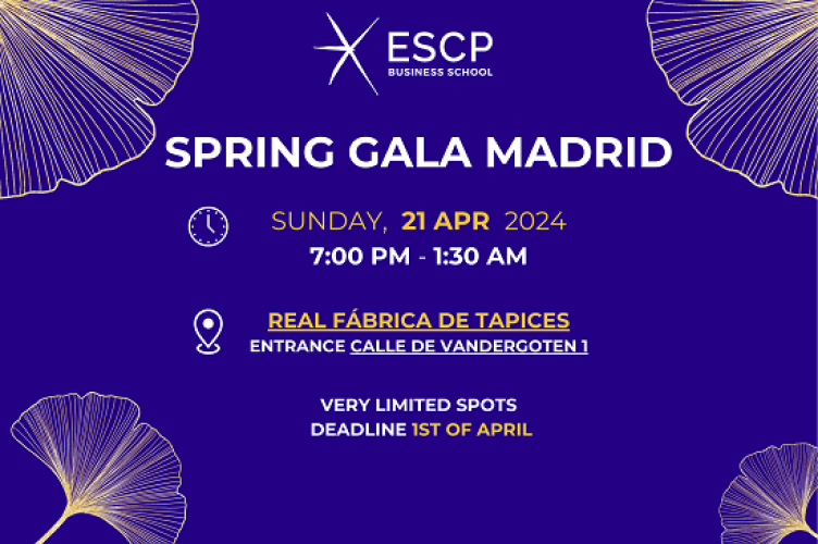Spring Gala ESCP Madrid Campus