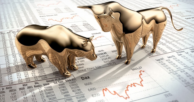 Bull and bear on newspaper page | ©peterschreiber.media Adobe Stock